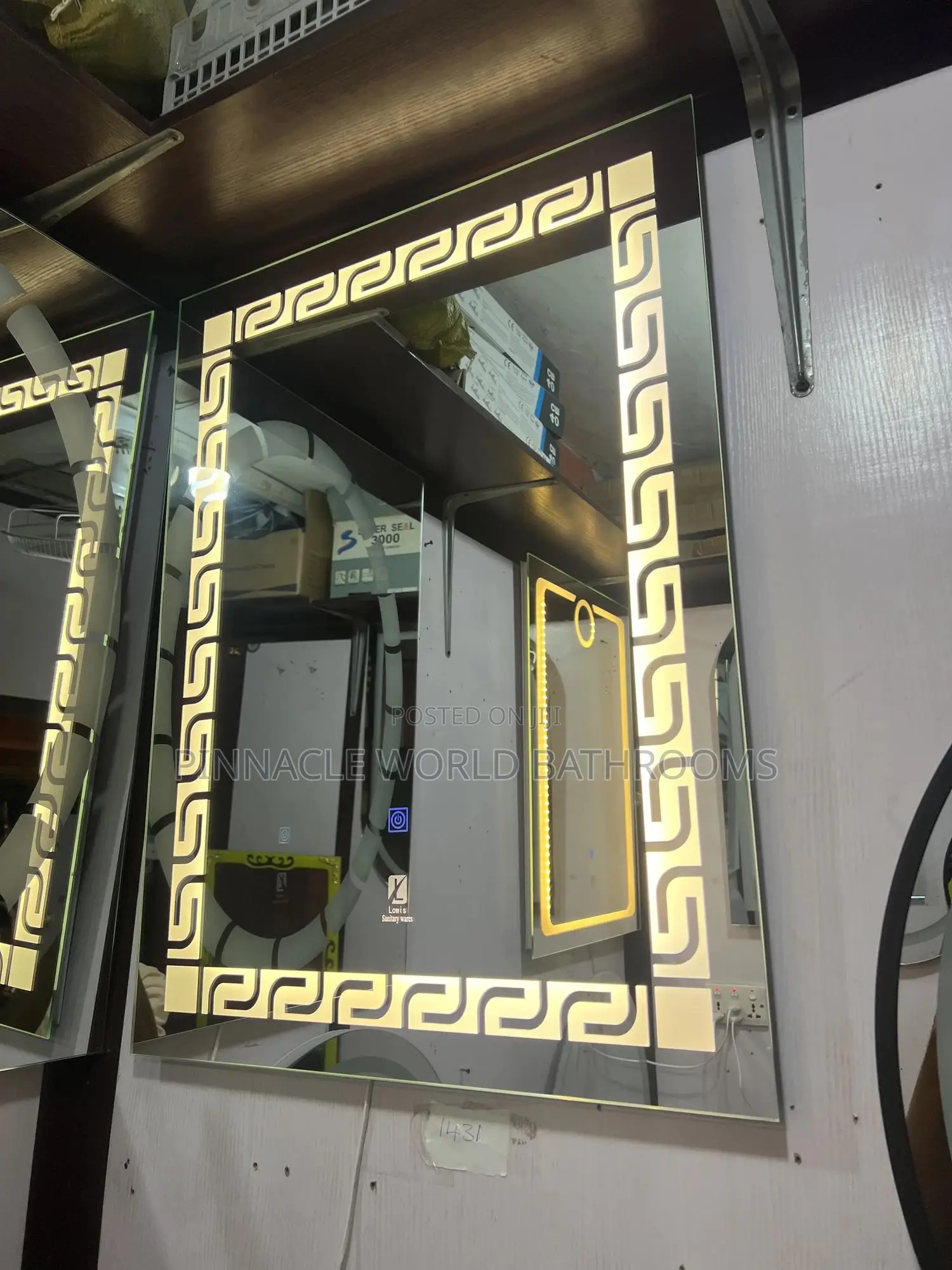 3light LED Mirror With Easy Touch Sensor 80/60cm 006