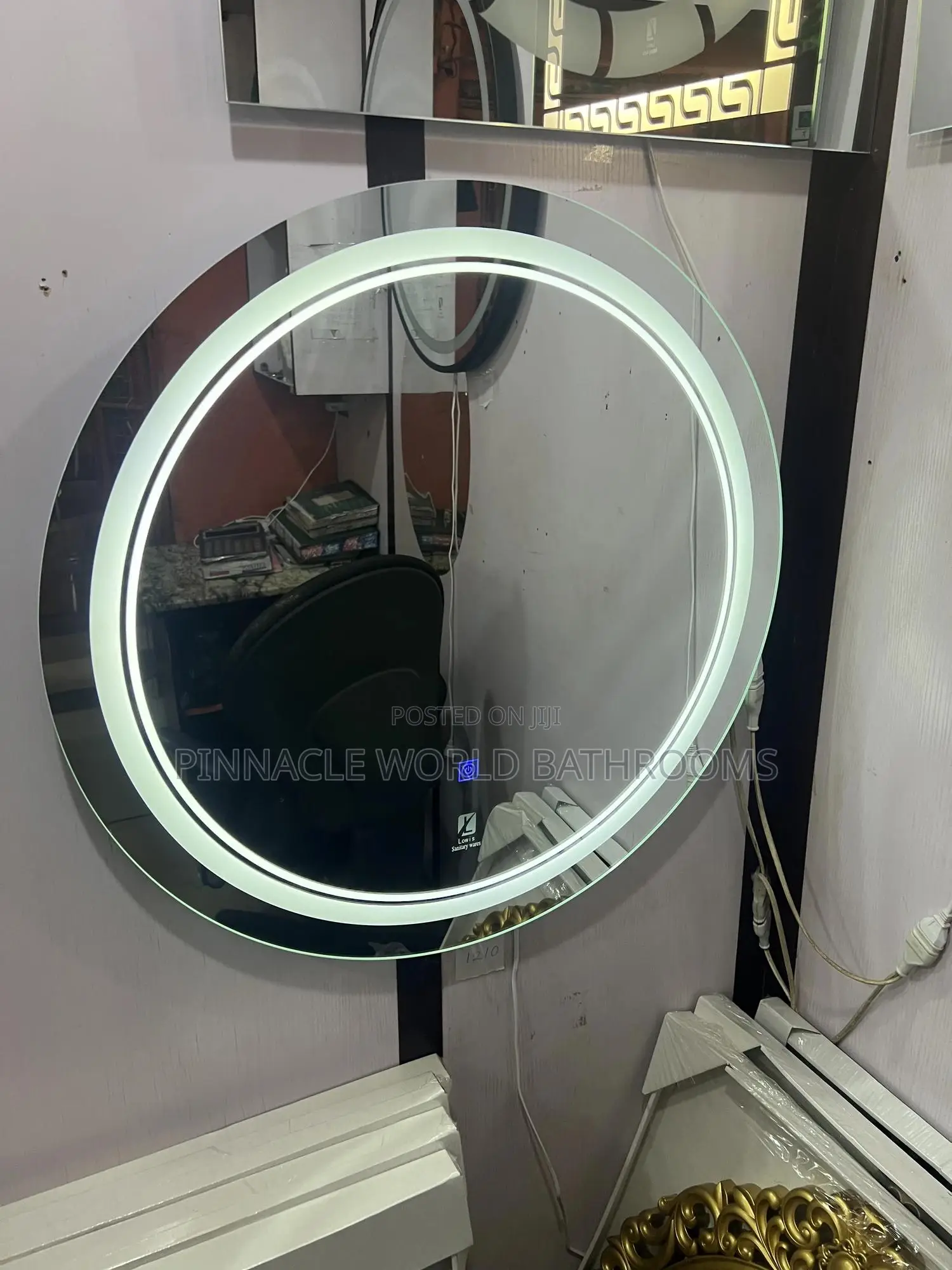 3light LED Mirror With Easy Touch Sensor 60x80cm