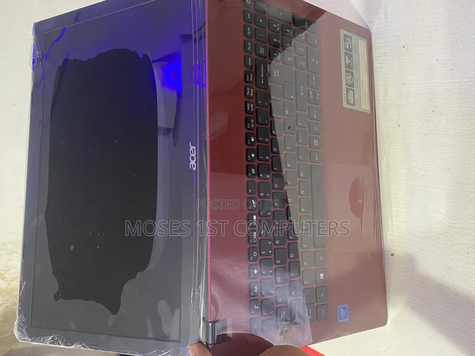 New Laptop Acer 8GB Intel HDD 500GB