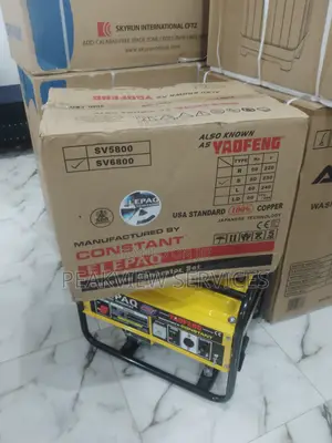 Petrol Power Generator 4.5kva Elepaq Constant Sv6800