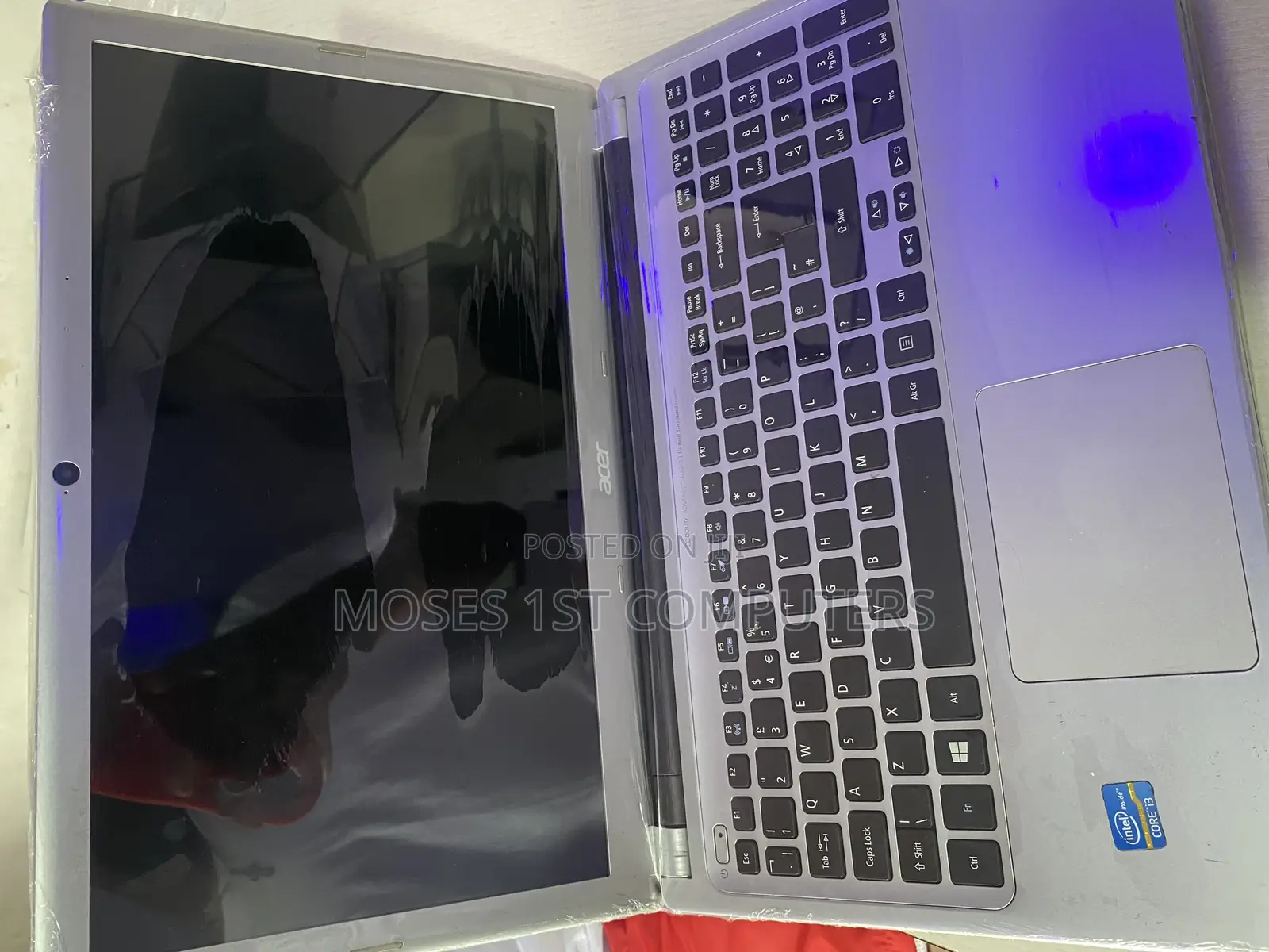 New Laptop Acer 4GB Intel Core I3 HDD 500GB