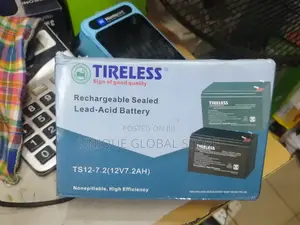 Tireless Rechargeable Battery 12v7.2ahs