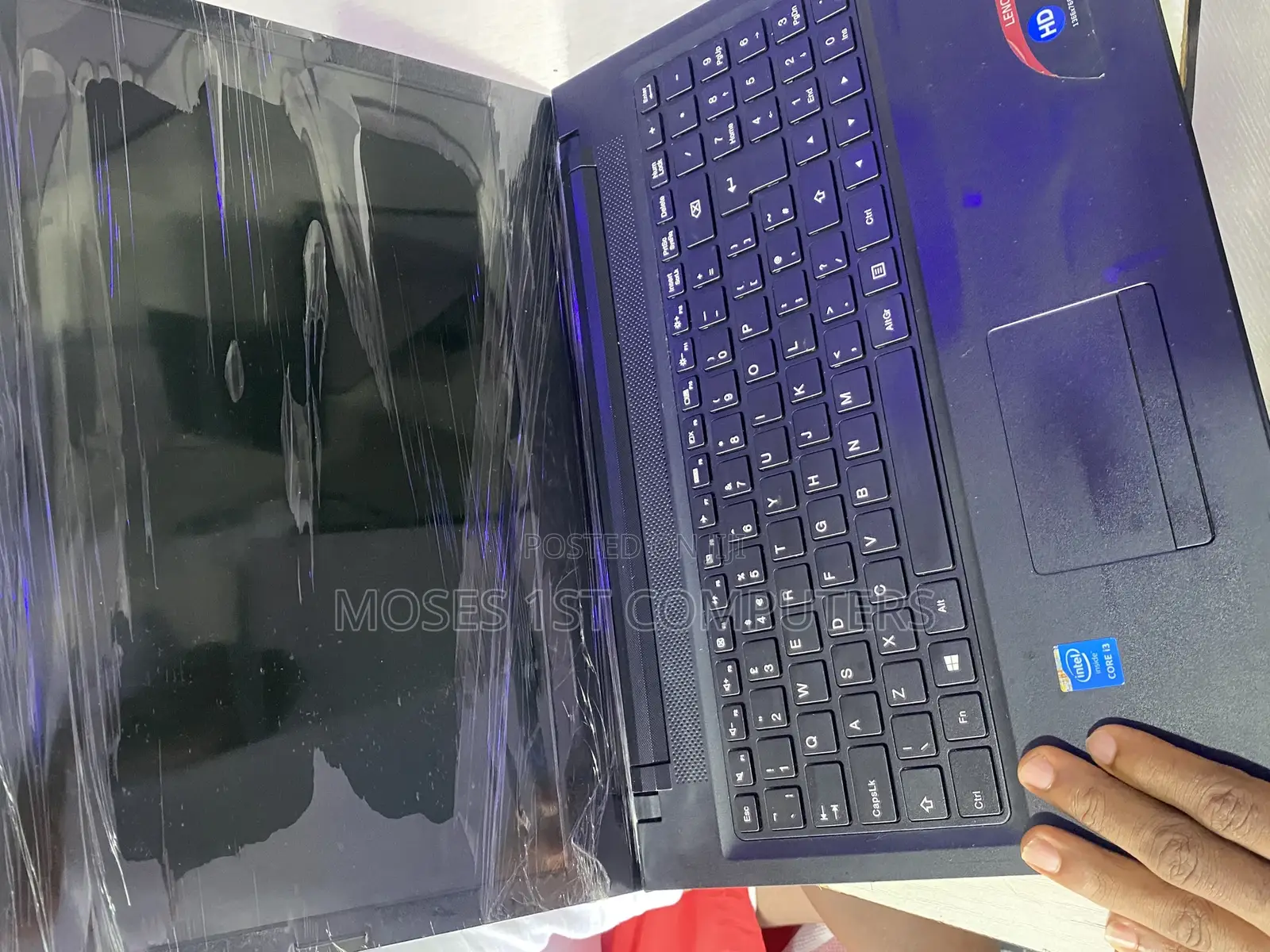 New Laptop Lenovo 8GB Intel Core I3 HDD 500GB