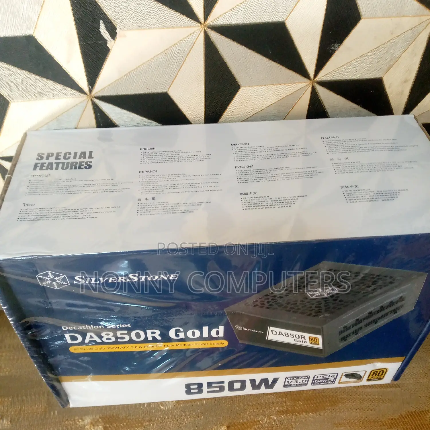 Silverstone 850W DA850R Gold