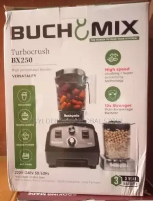 Buchymix Turbocrush Commercial 3-in-1 Blender 2litres 2200W