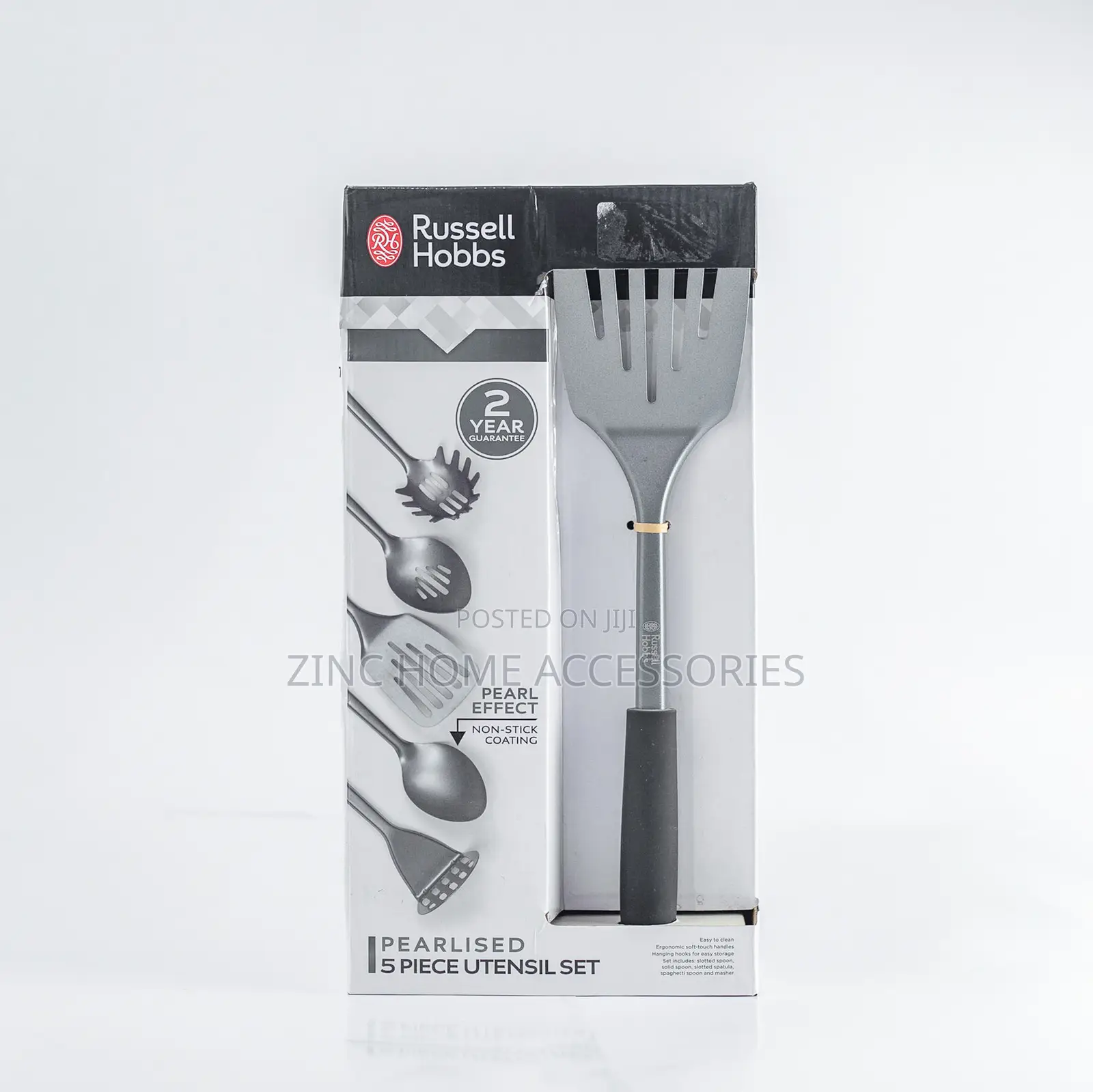 Russell Hobbs Pearlised 5pc Cutlery Set