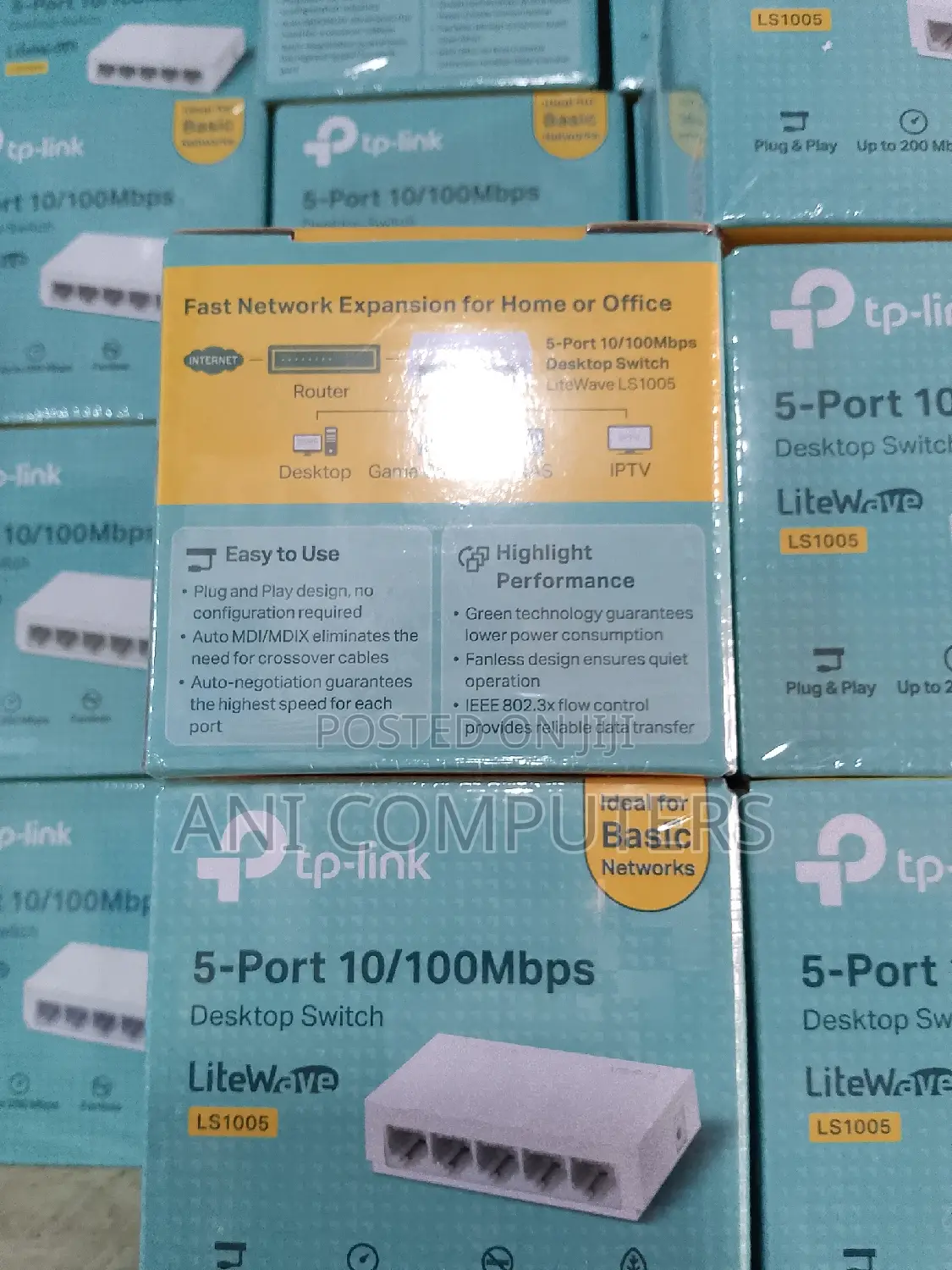 Tp Link 5-Port 10/100mbps Desktop Switch