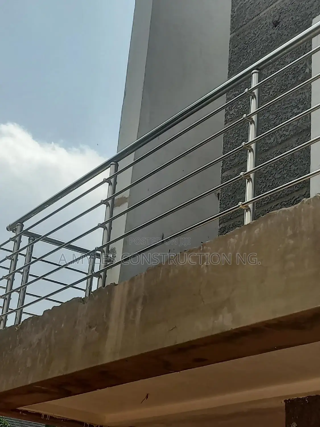 Balcony Stanless Rails 50mm