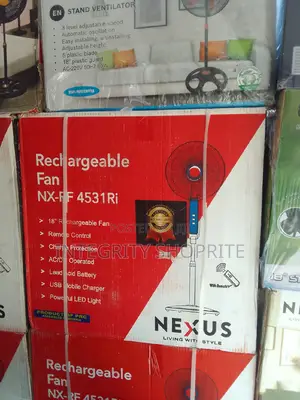 Nexus 18 Rechargeable Fan With Remote -Nx-Rf5118