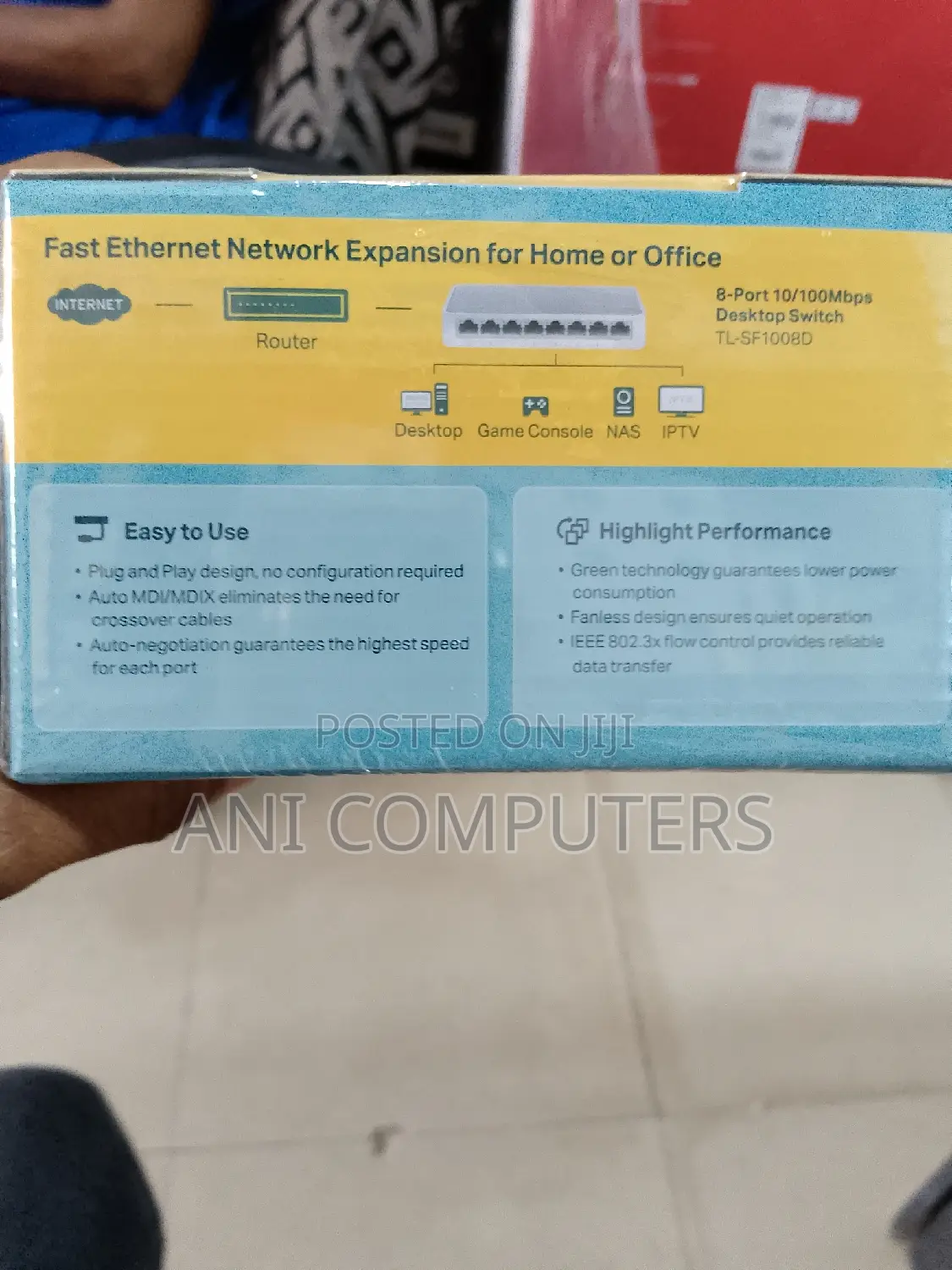 Tp Link 8-Port 10/100mbps Desktop Switch