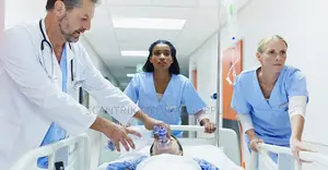 Clean Medical Resuscitator Mask.