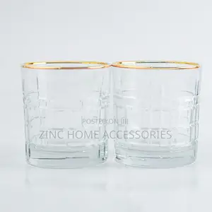 Ravenhead Regency Gold Set of 2 Mixer Glasses