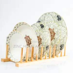Oms 24pc Cinza Porcelain Set