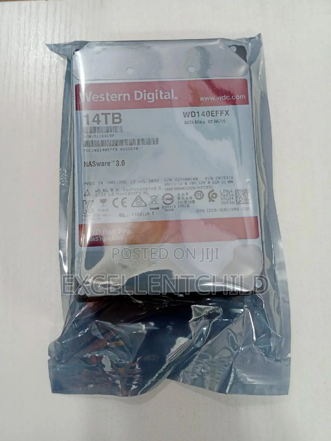 Wd Red 14tb Nas Ware HDD