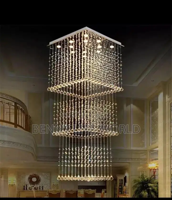 Luxury Crystal Modern Dropping Chandelier Light