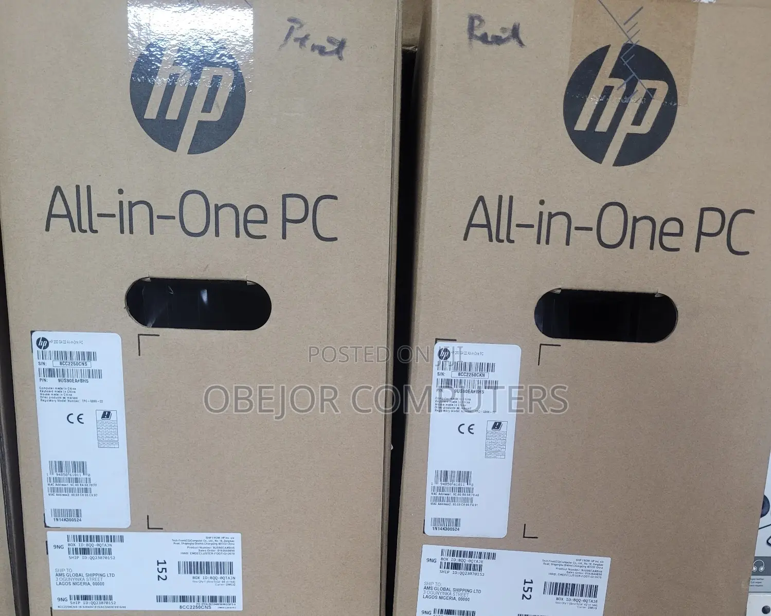 New Desktop Computer HP AiO 22 4GB Intel Pentium HDD 1T