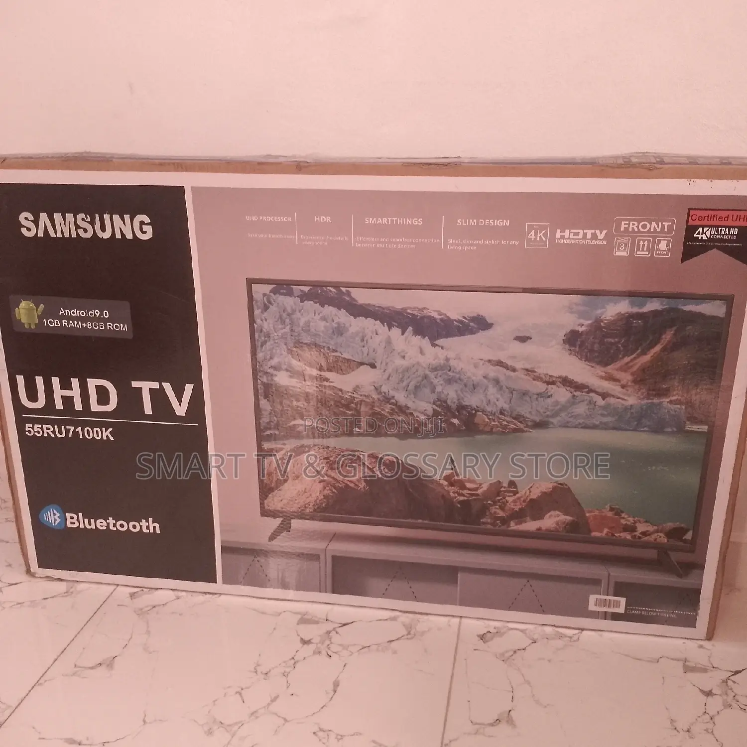 55 Inches With Sharp Contrast