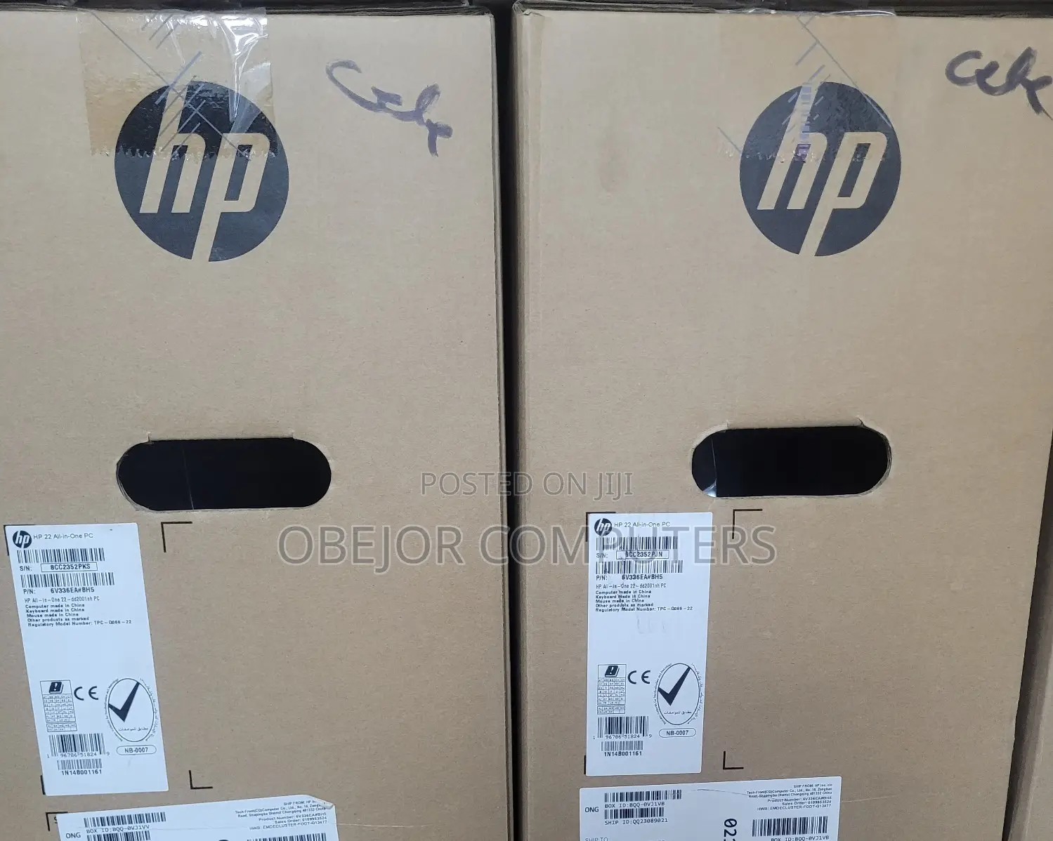New Desktop Computer HP AiO 22 4GB Intel Celeron SSD 256GB