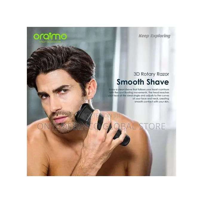 Oraimo Smart Shaver 3D Rotary Electric Smooth to Shave