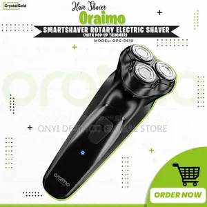 Oraimo Smart Shaver 3D Rotary Electric Smooth to Shave