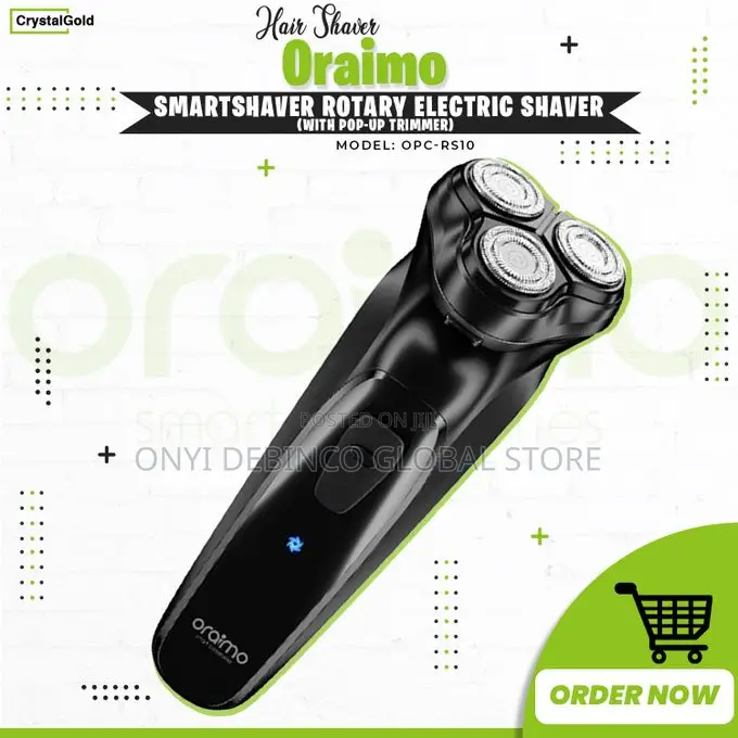 Oraimo Smart Shaver 3D Rotary Electric Smooth to Shave