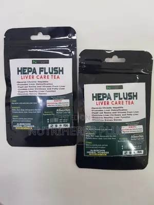 Hepatitis Capsules + Hepa Flush Tea: 100% Best for Hepatitis