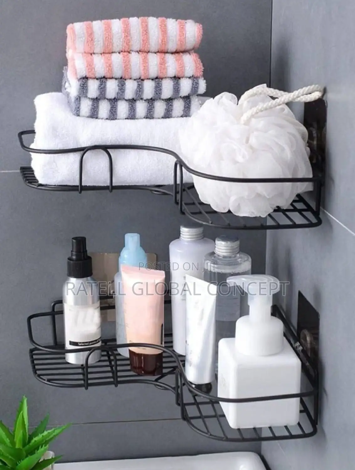 Bathroom Wall Mounted Storage Shelf