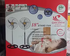 Golden Breeze 18inches Standing Fan
