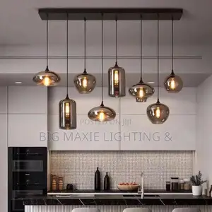 Retro Glass Pendant Light Nordic Restaurant Decorative Lamps