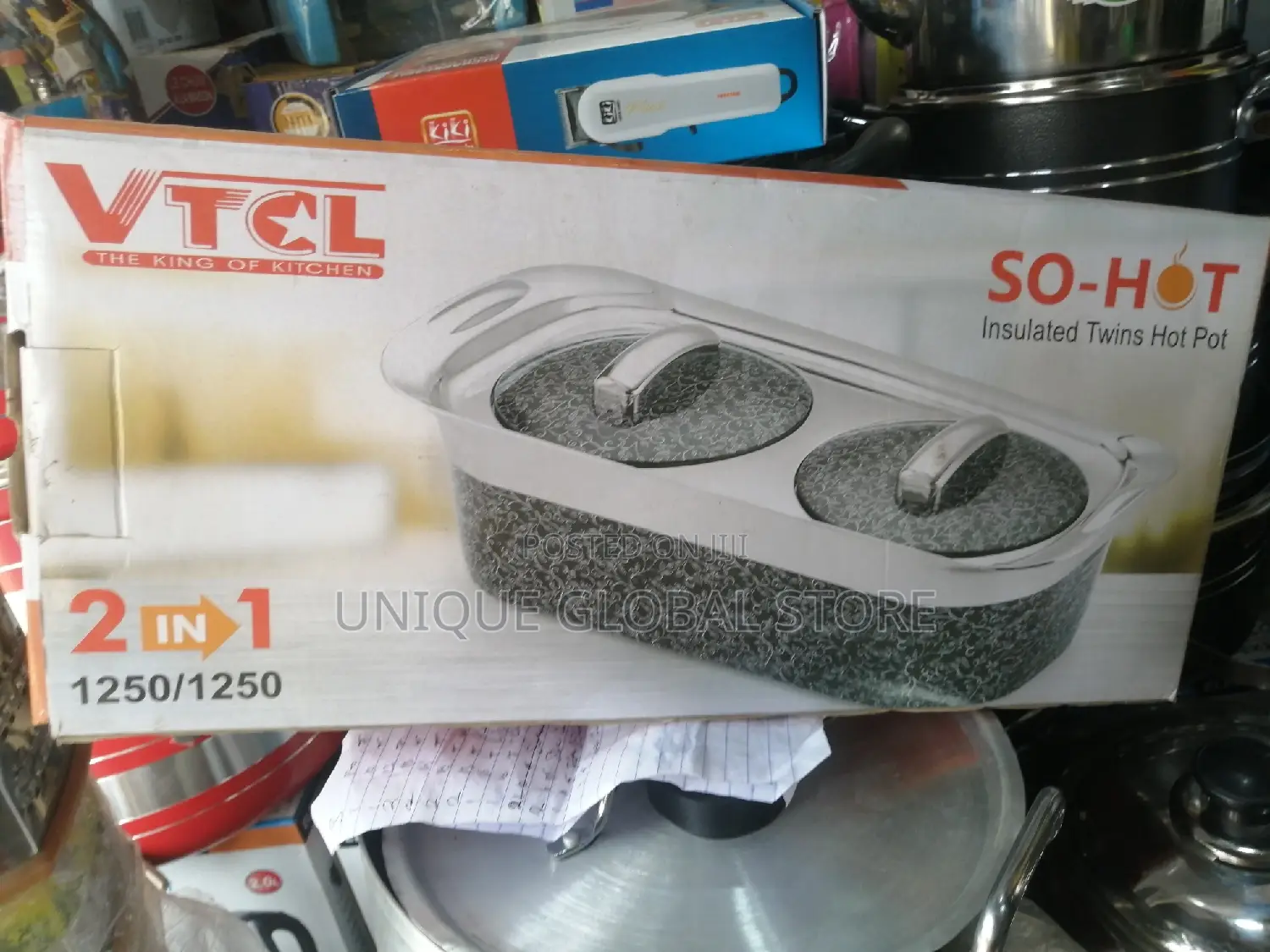 VTCL 2 in 1 Insulated Hot Plate