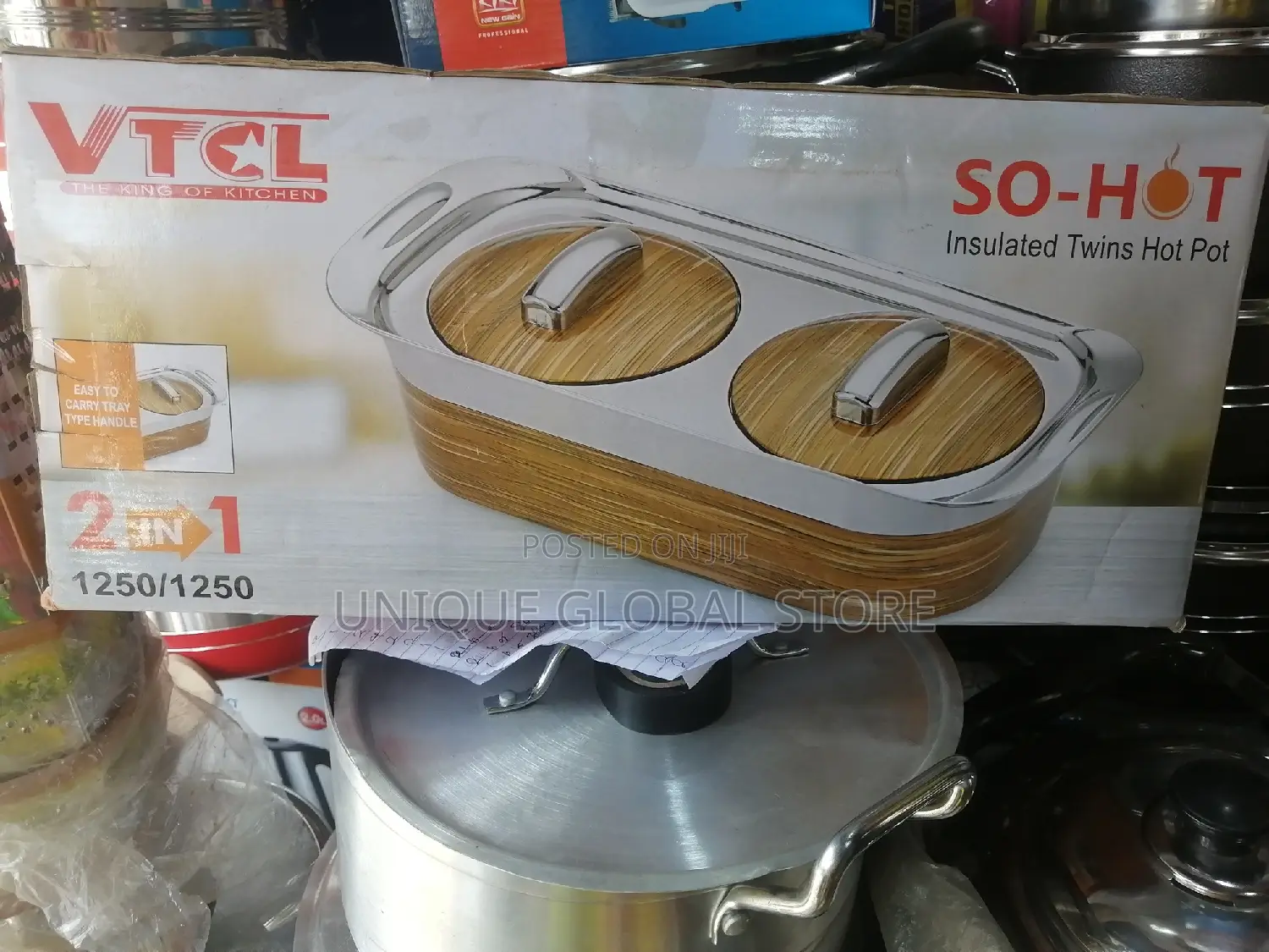 VTCL 2 in 1 Insulated Hot Plate