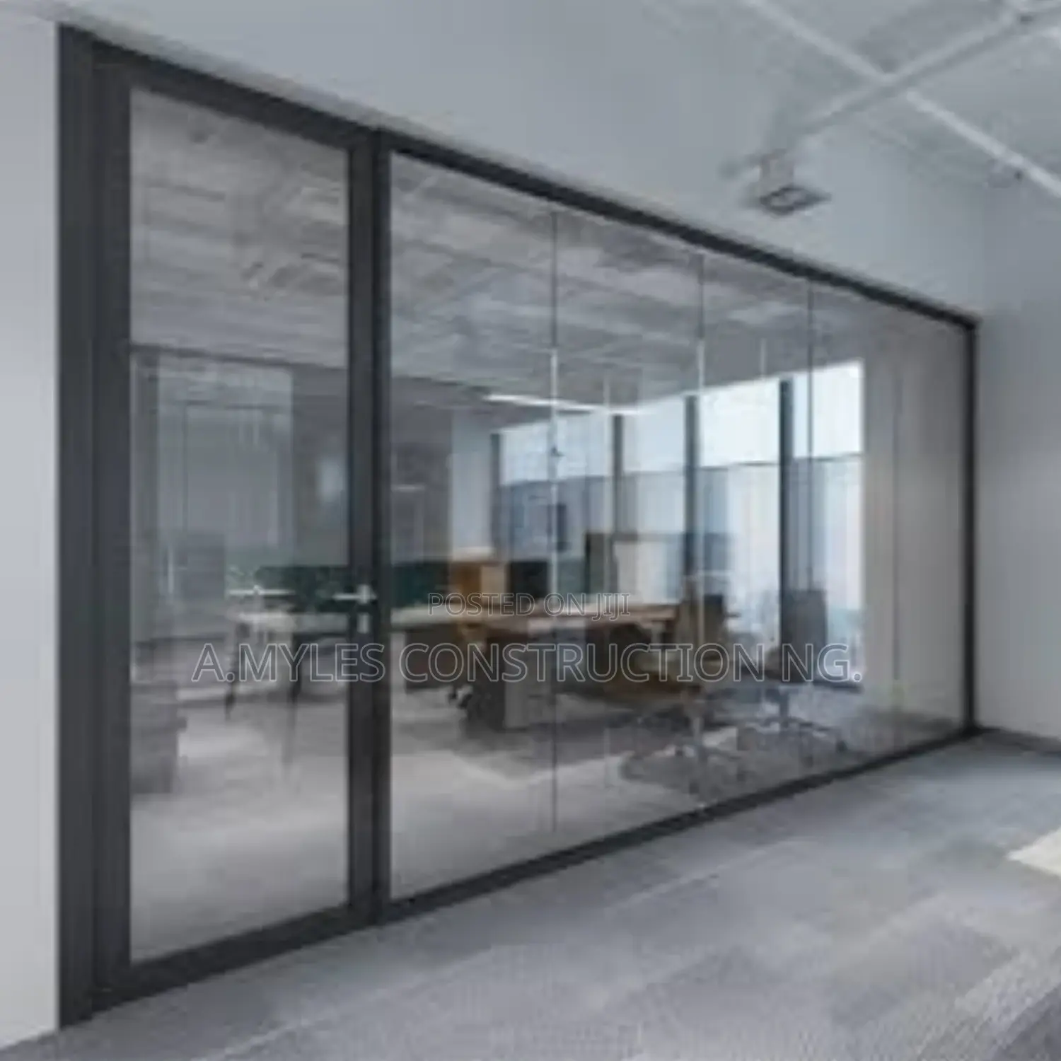 Office Glass Wall Partition