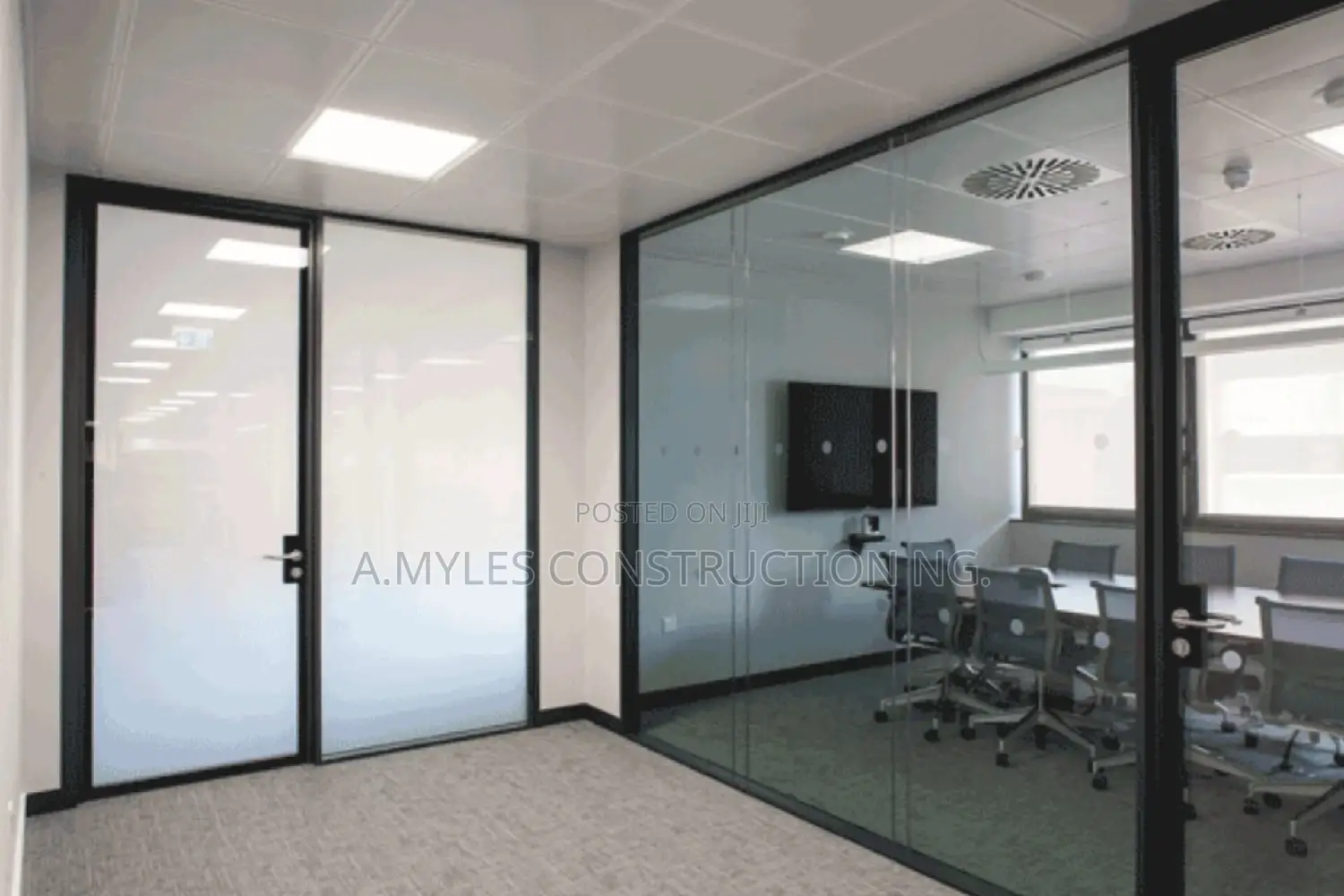 Switchable Glass Partition
