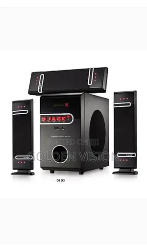 Photo - Djack SUPER Powerful Bluetooth Home Theatre System D3lblack
