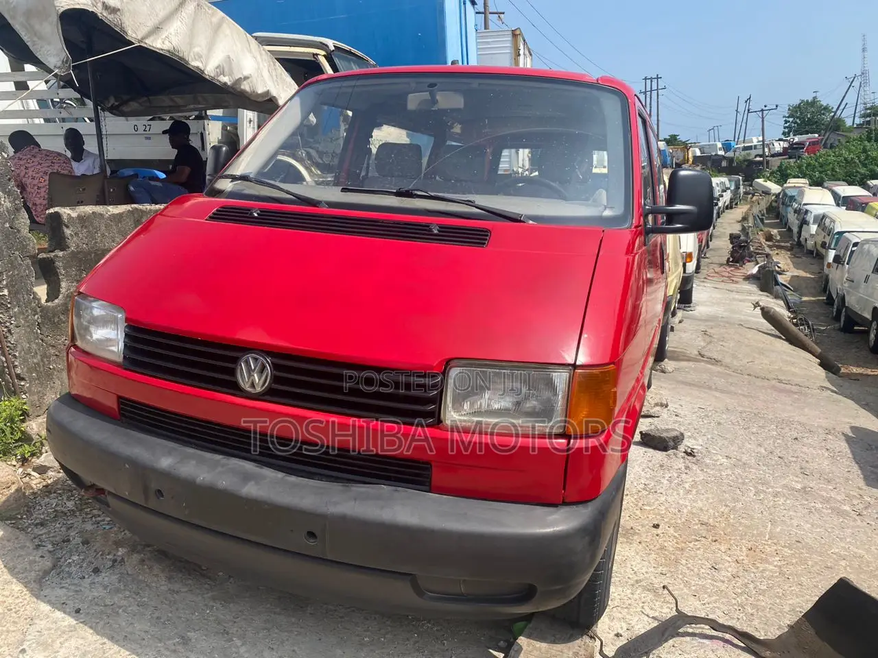Volkswagen Transporter 2005 Red