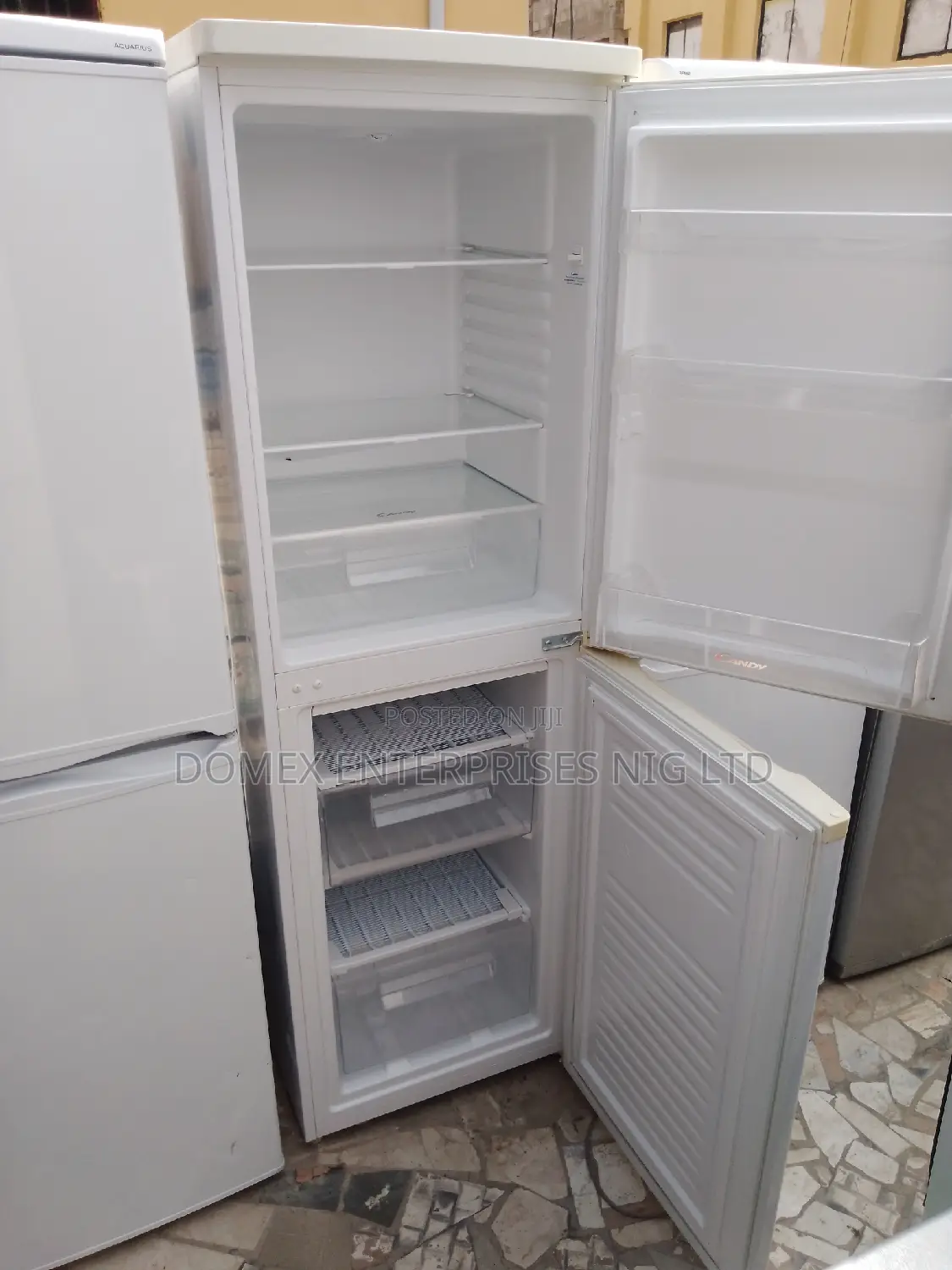 Double Door Fridge and Freezer