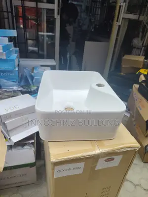 Countertop Basin With Tap Hole