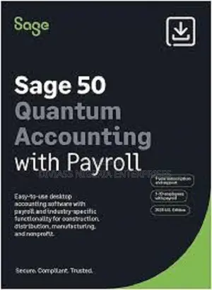 Sage 50 Quantum Accounting 2022 Software, 5 Users (Lifetime License)