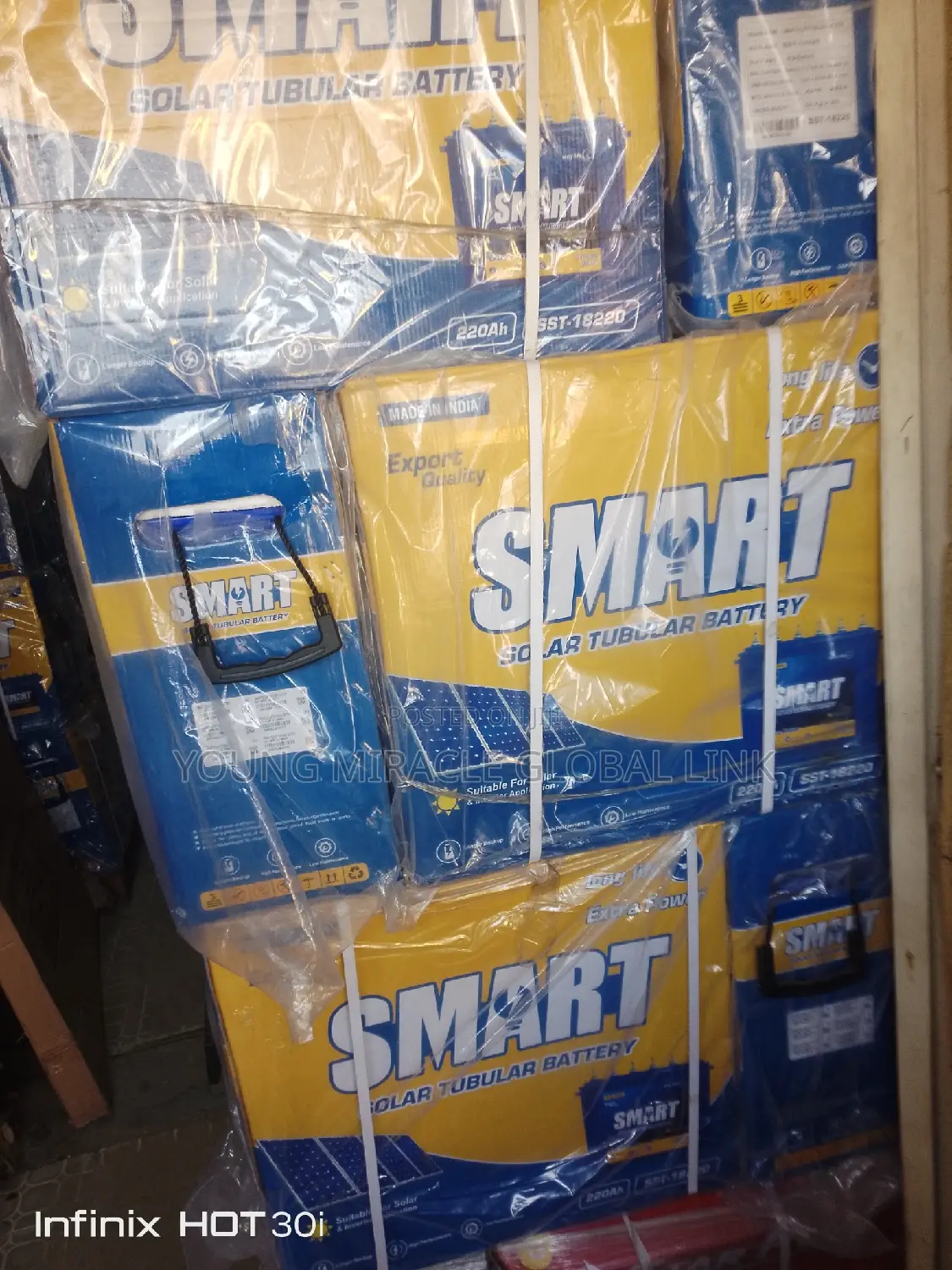 Smart Indian Battery 220ah/12v