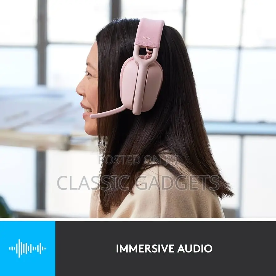 Logitech Zone Vibe 100 Lightweight Wireless Headset With Mic