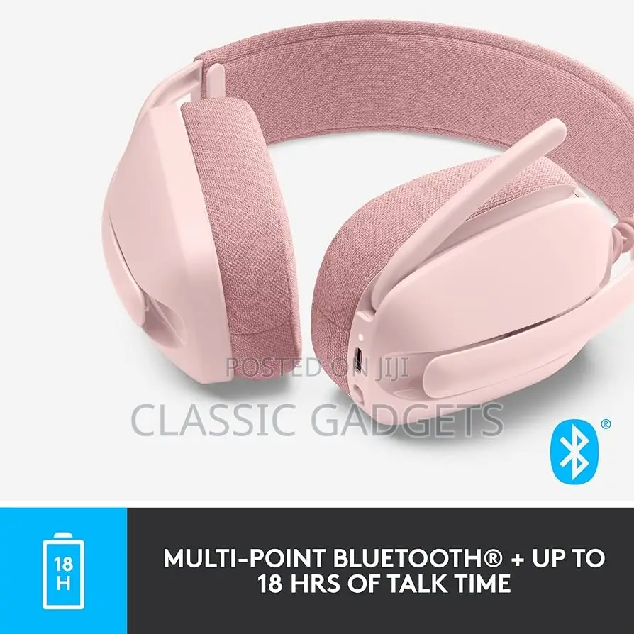 Logitech Zone Vibe 100 Lightweight Wireless Headset With Mic