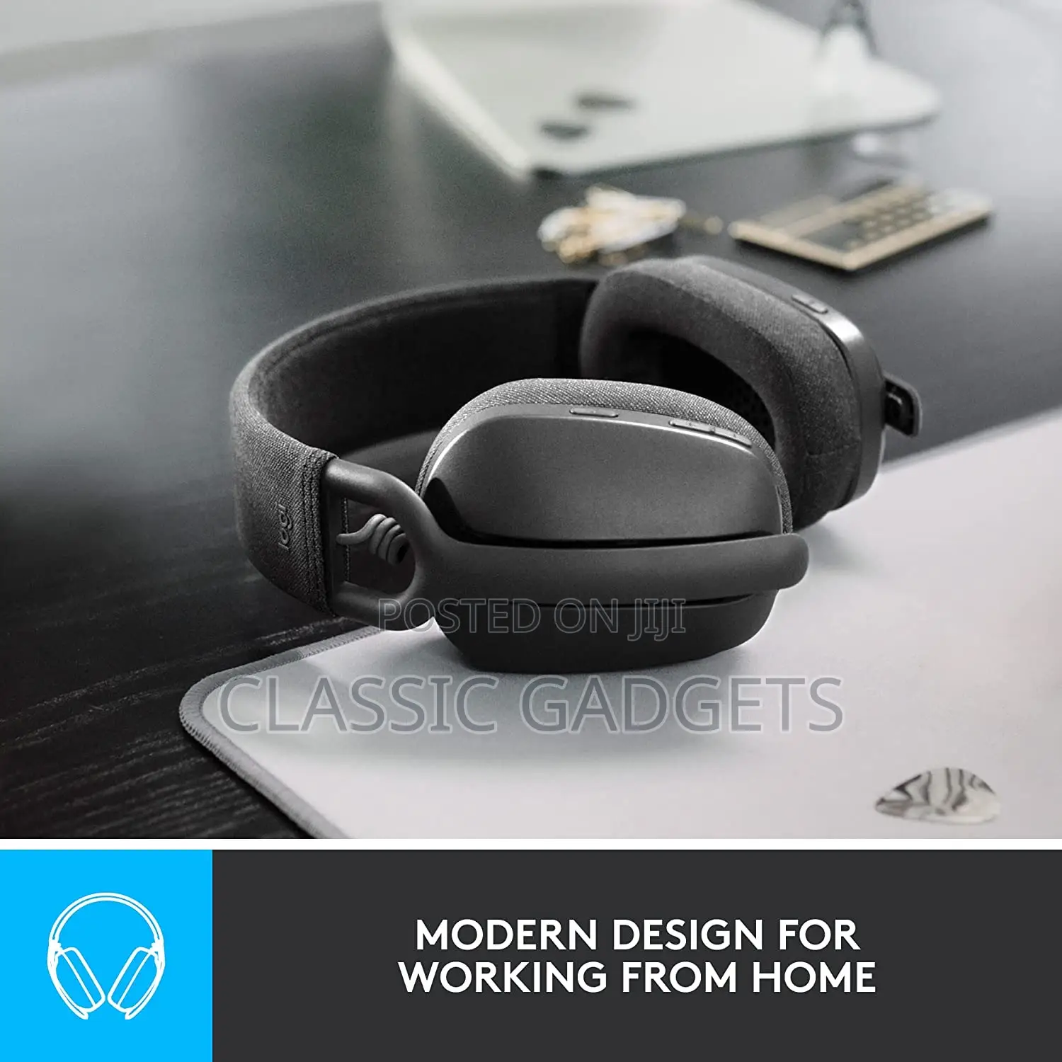 Logitech Zone Vibe 100 Lightweight Wireless Headset With Mic