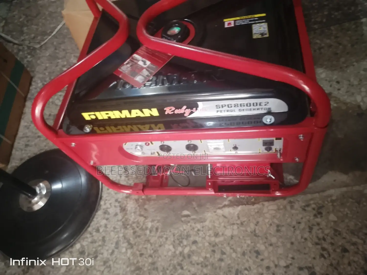 Firman Rubby Line Generator Model 8600e2 8.5kva