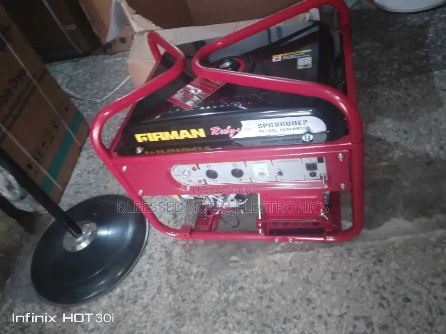 Firman Rubby Line Generator Model 8600e2 8.5kva