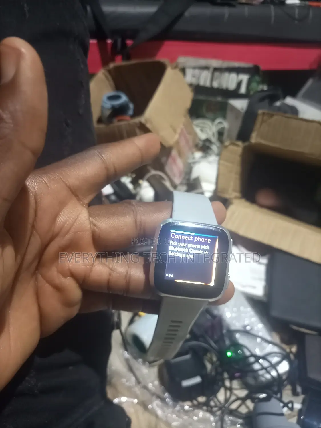Fitbit Versa Smart Watch, Gray