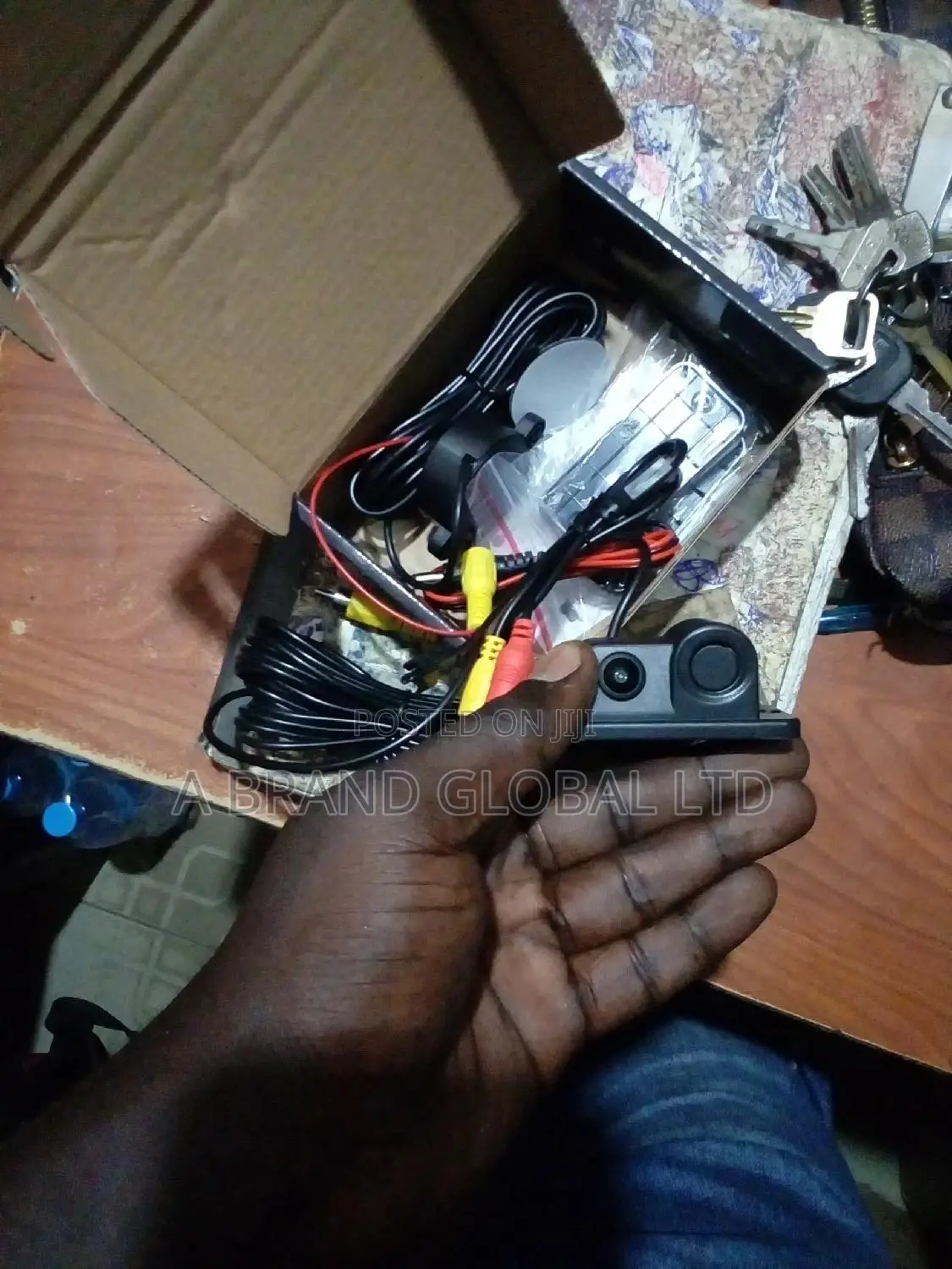 Rear Camera With Reverse Sensor System