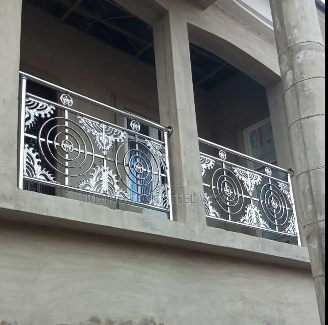 Stainless Angle Flower Design