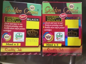 Golden Crown Refill for Inkjet Cartridge