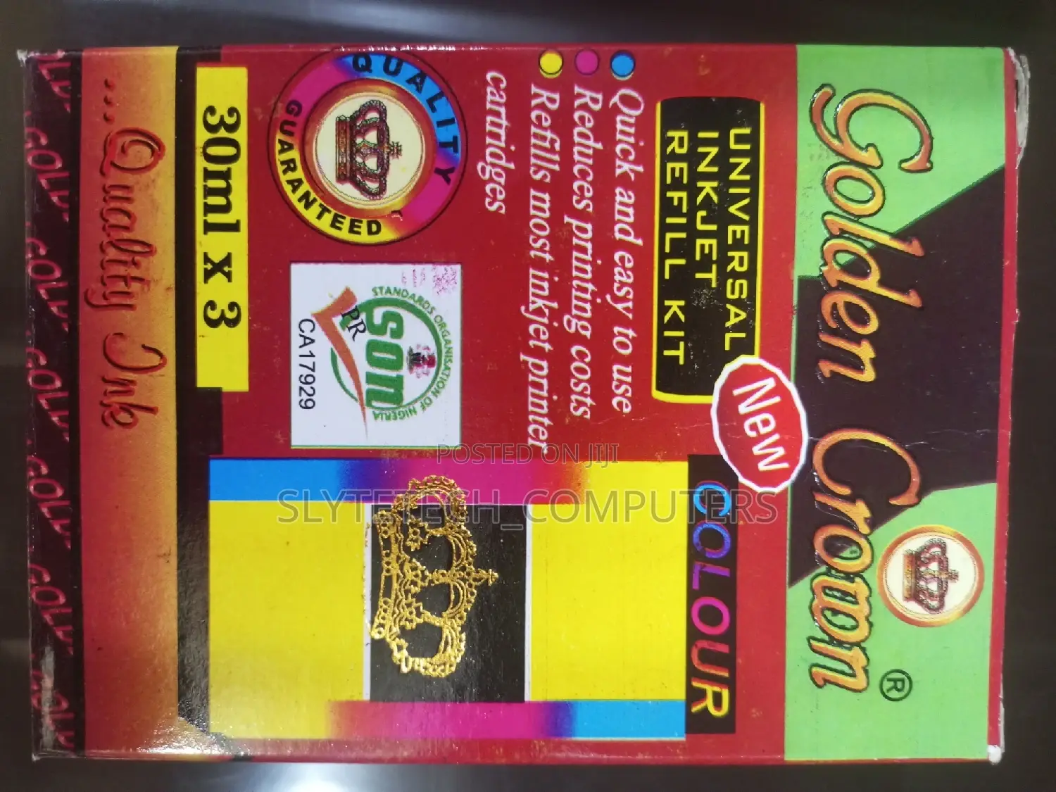 Black Ink for Inkjet Cartridge