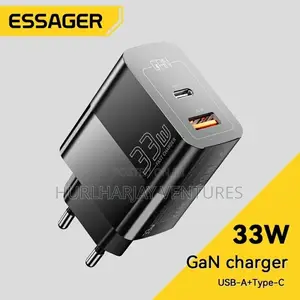 Essager 33w Gan Dual Port Charger